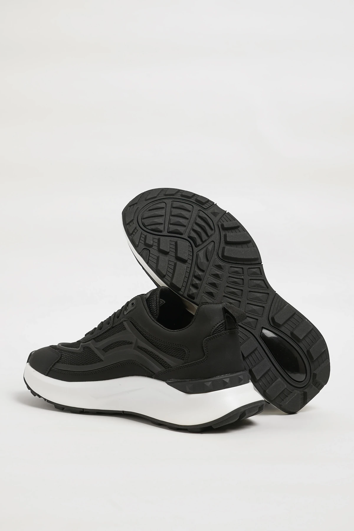 Tomas Model Kombinasyonlu Deri İthal Taban Sneaker Ayakkabı