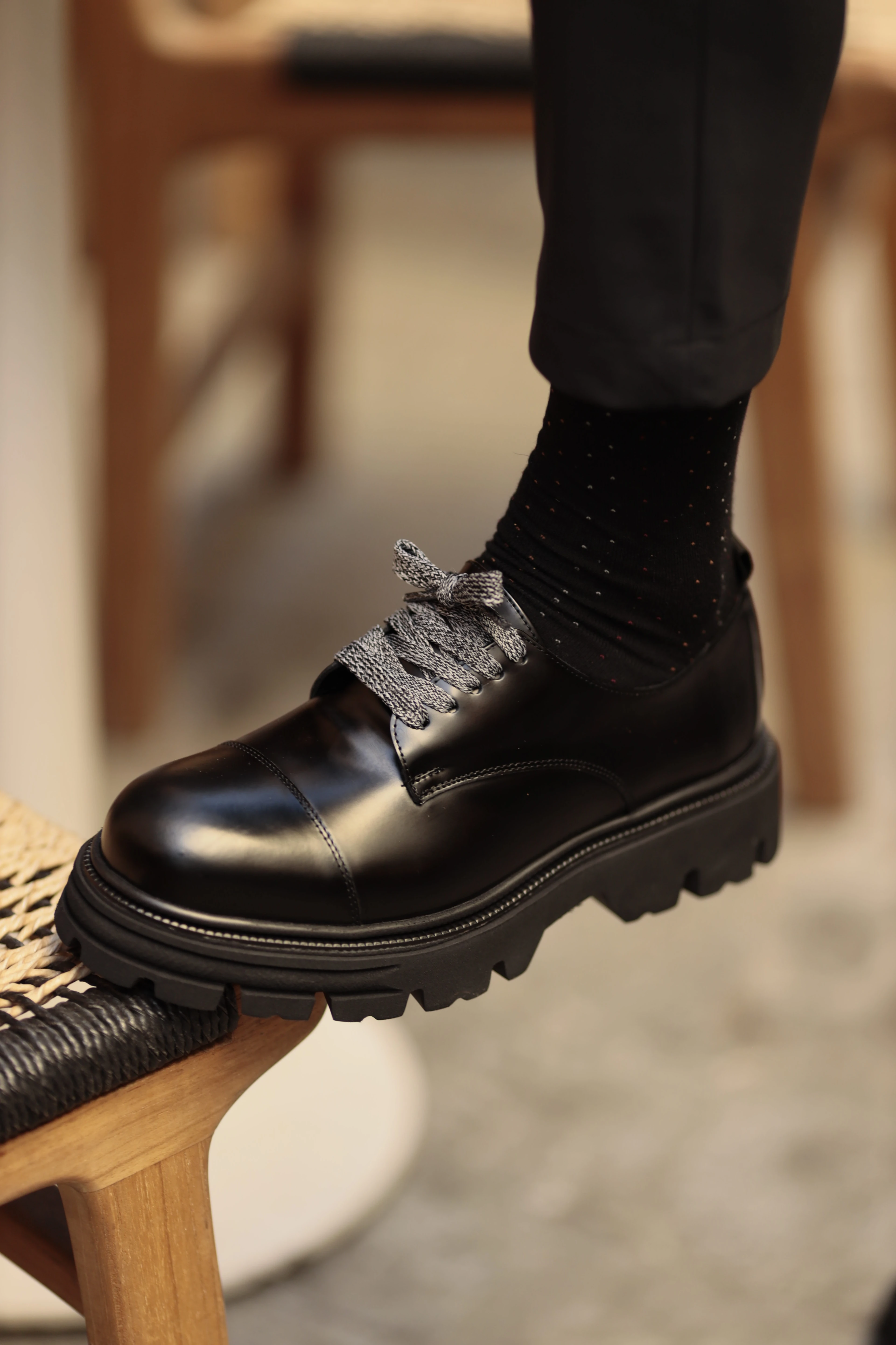 Riko Model Eva Taban Hakiki Açma Deri Casual Ayakkabı