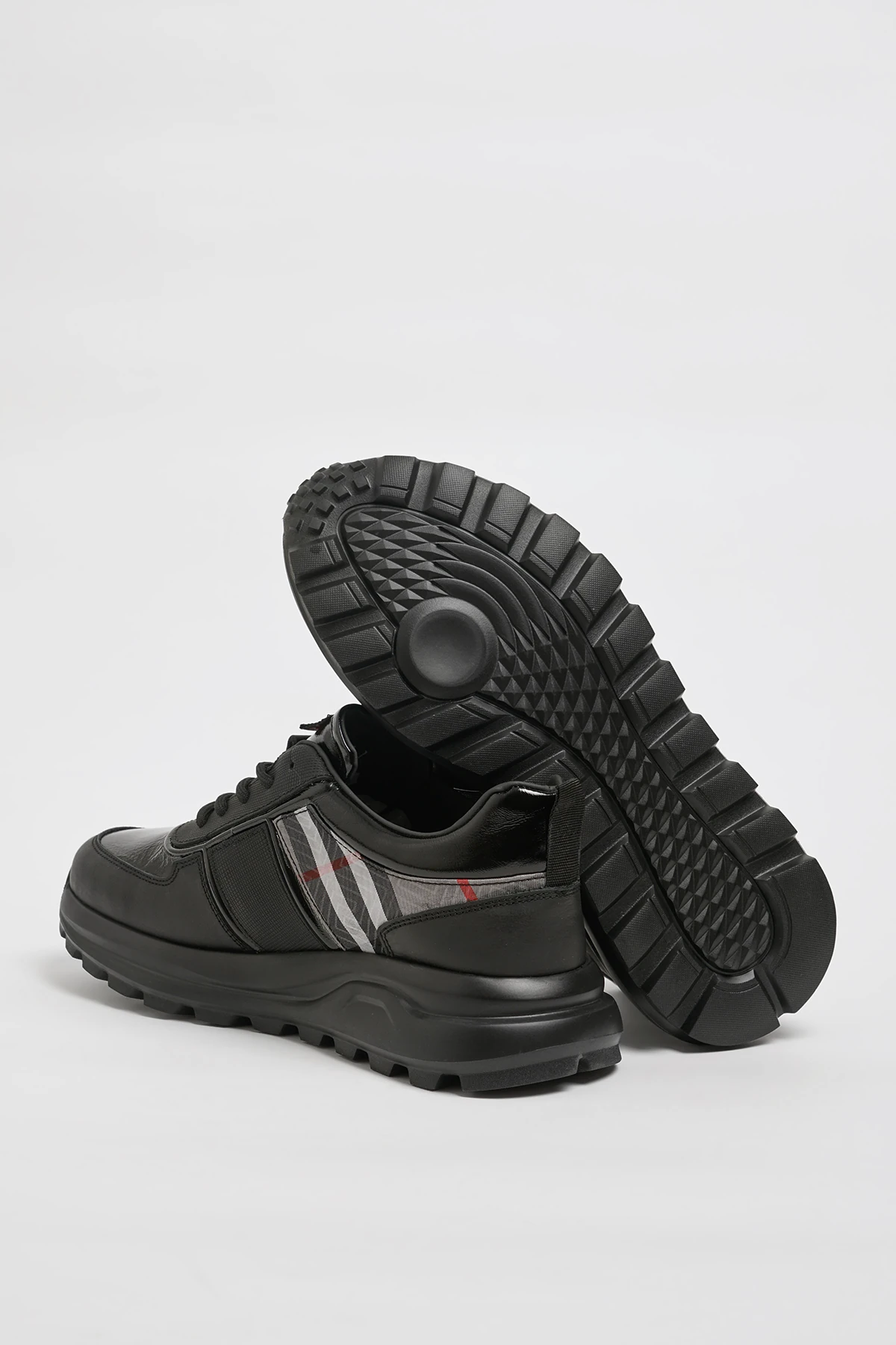 Sheldon Model Kombinasyonlu Deri İthal Taban Sneaker Ayakkabı