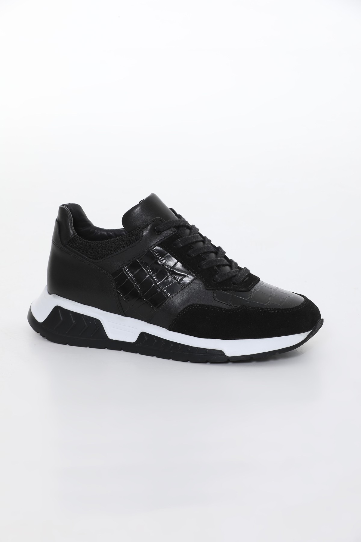 EVA SOLE CROCO LEATHER SNEAKER SHOES 