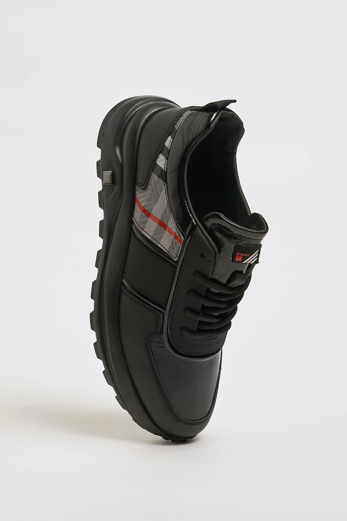 Sheldon Model Kombinasyonlu Deri İthal Taban Sneaker Ayakkabı