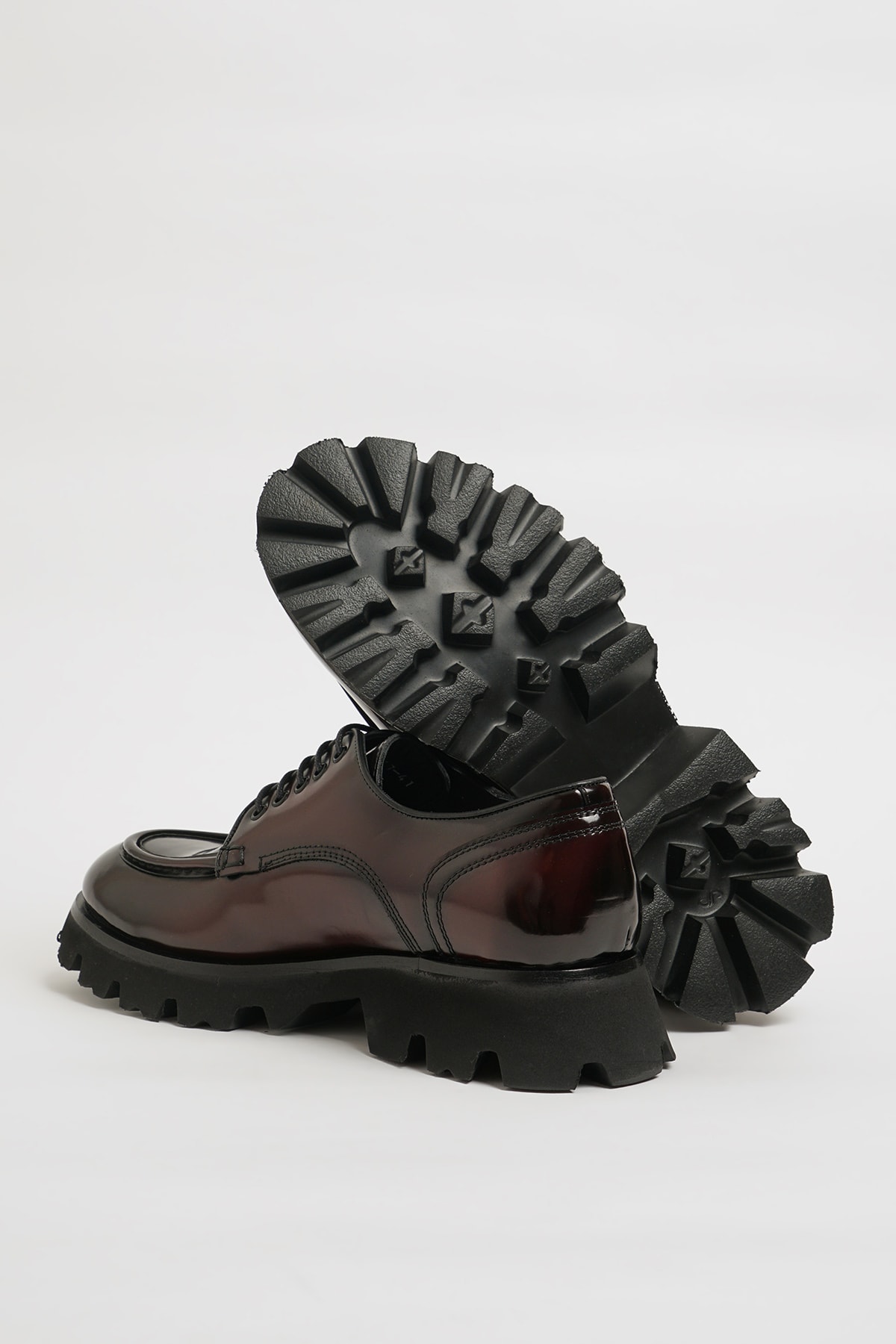Daniel Model İthal Taban Hakiki Deri Casual Ayakkabı - BORDO