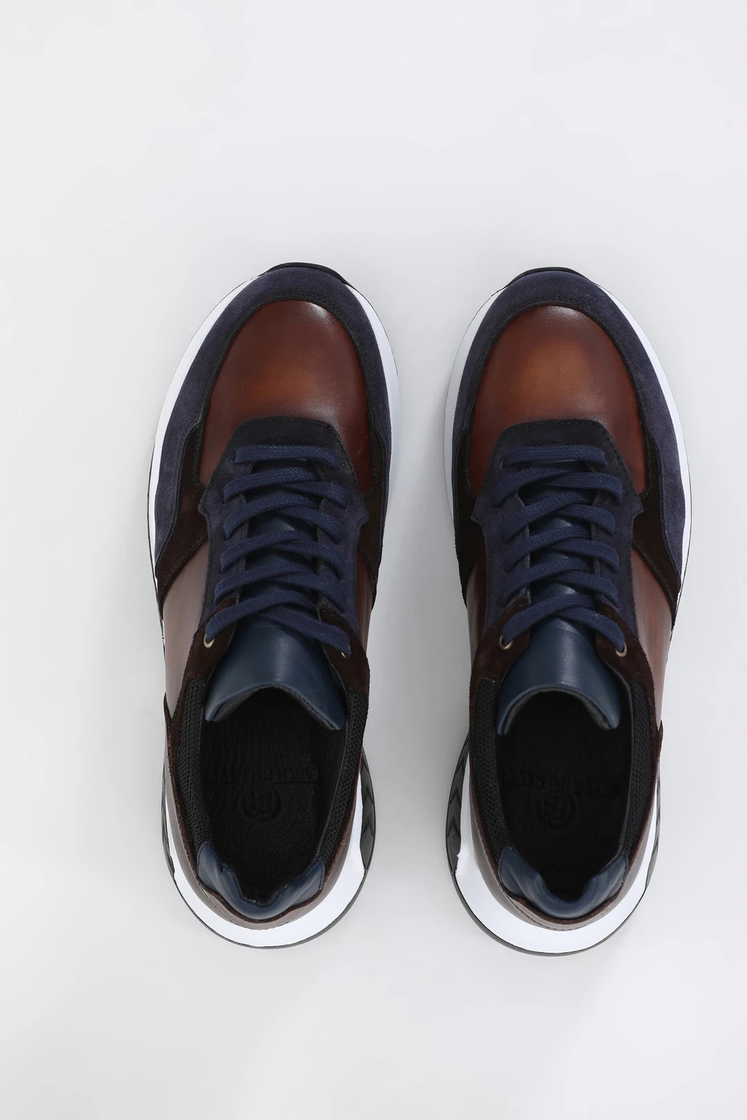 Marvin Model Eva Taban Kombinasyonlu Deri Sneaker Ayakkabı