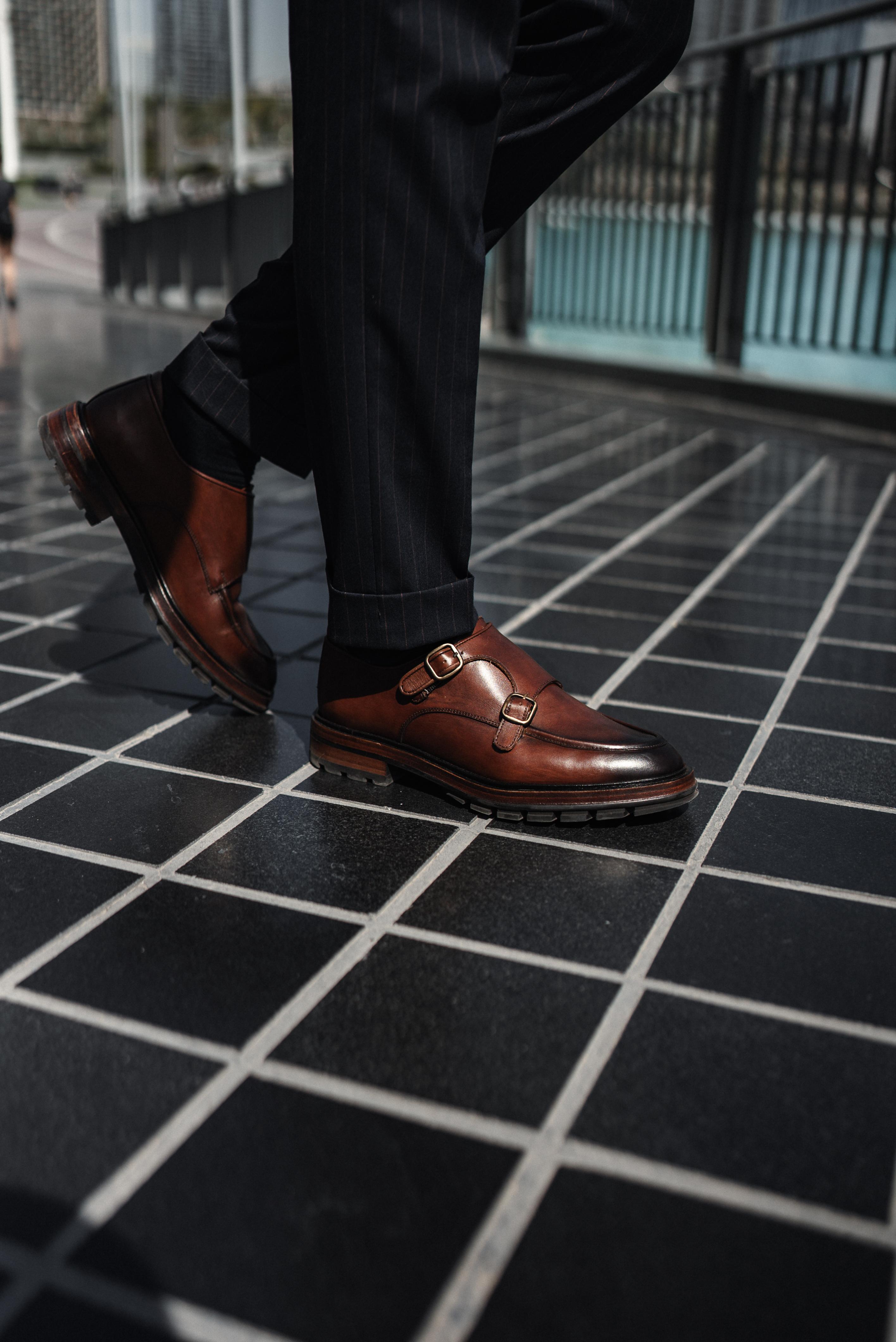 Corbin Model Natural Deri Toka Detaylı Casual Ayakkabı