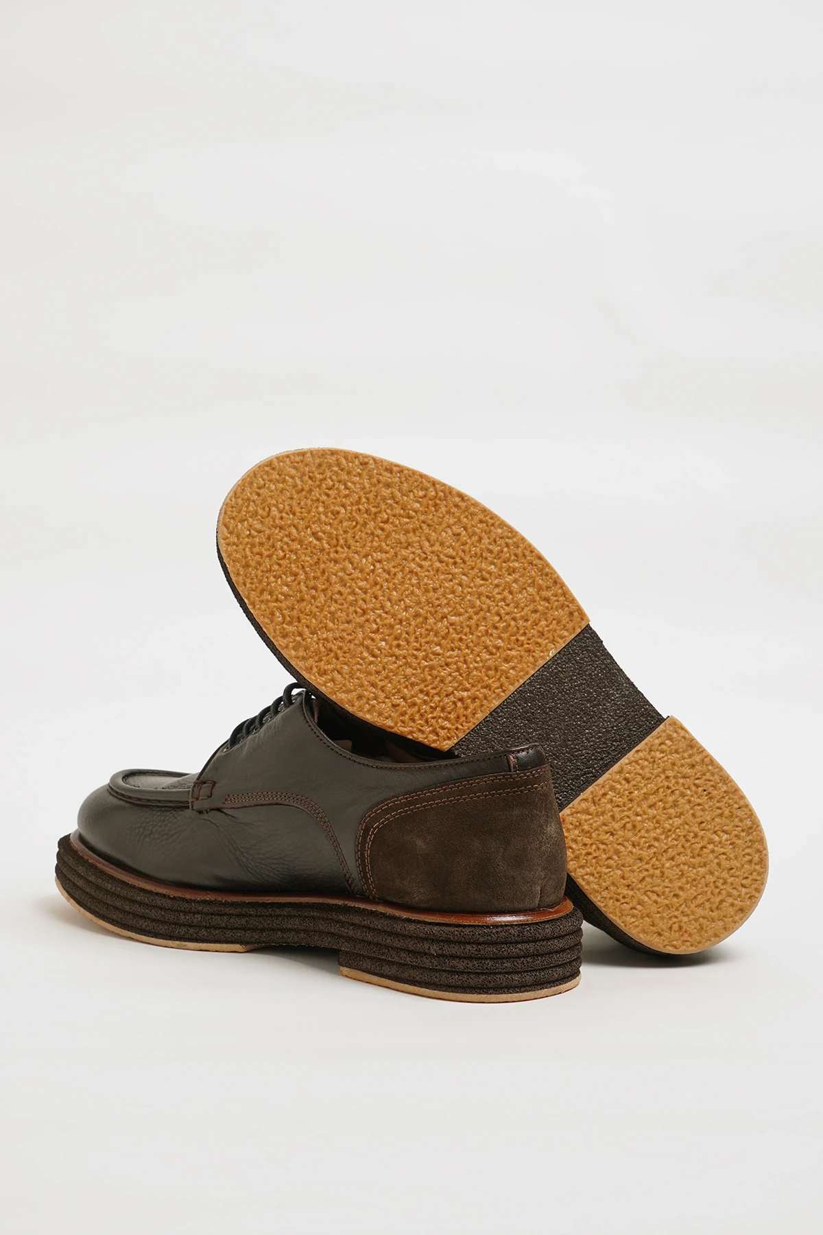 Mathew Model İthal Taban Floater Deri Casual Ayakkabı - KAHVERENGİ