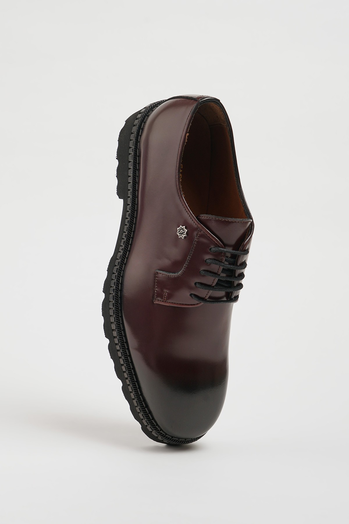 Owen Model Hakiki Açma Deri Sarma Taban Casual Ayakkabı - BORDO