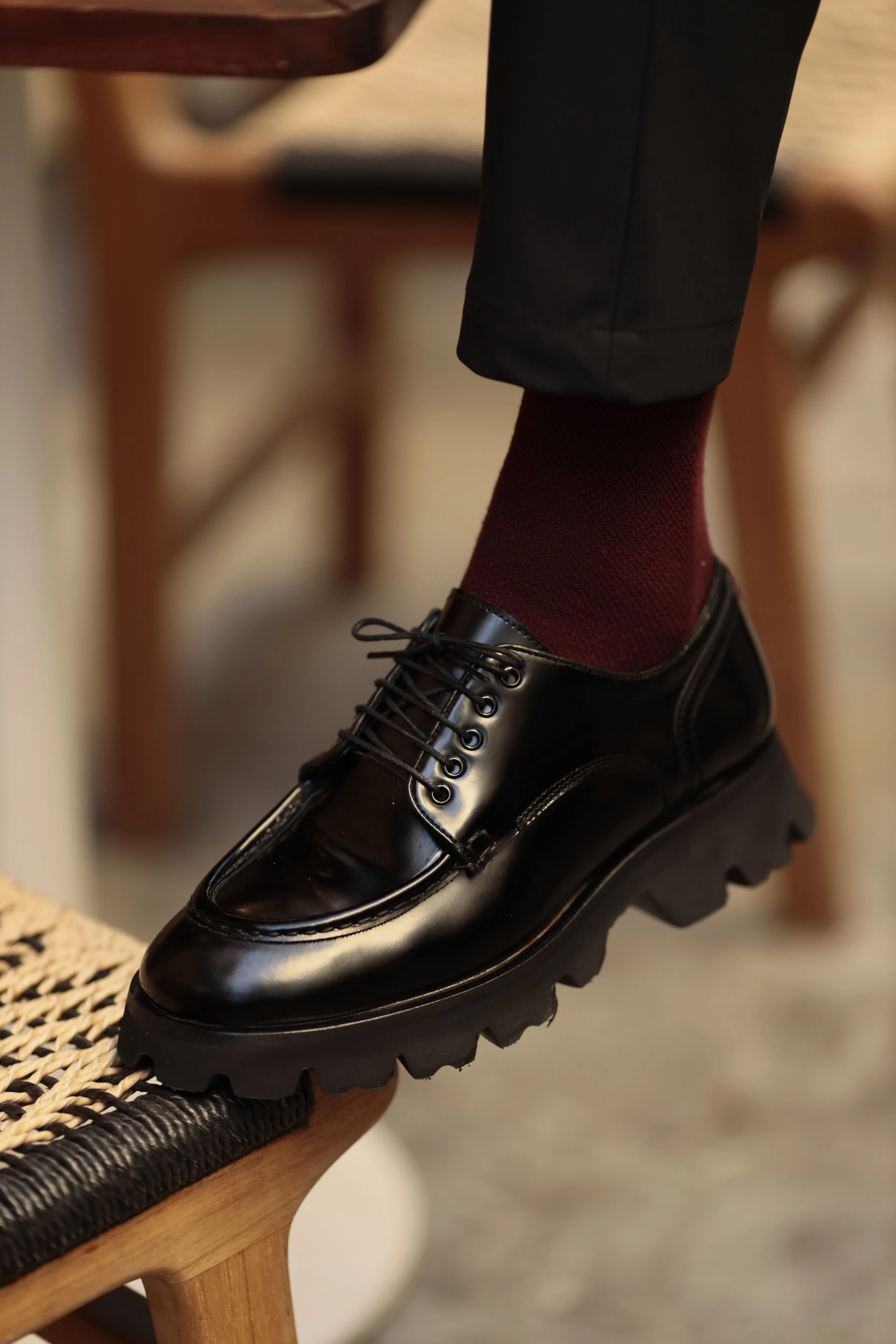 Daniel Model İthal Taban Hakiki Deri Casual Ayakkabı - SİYAH