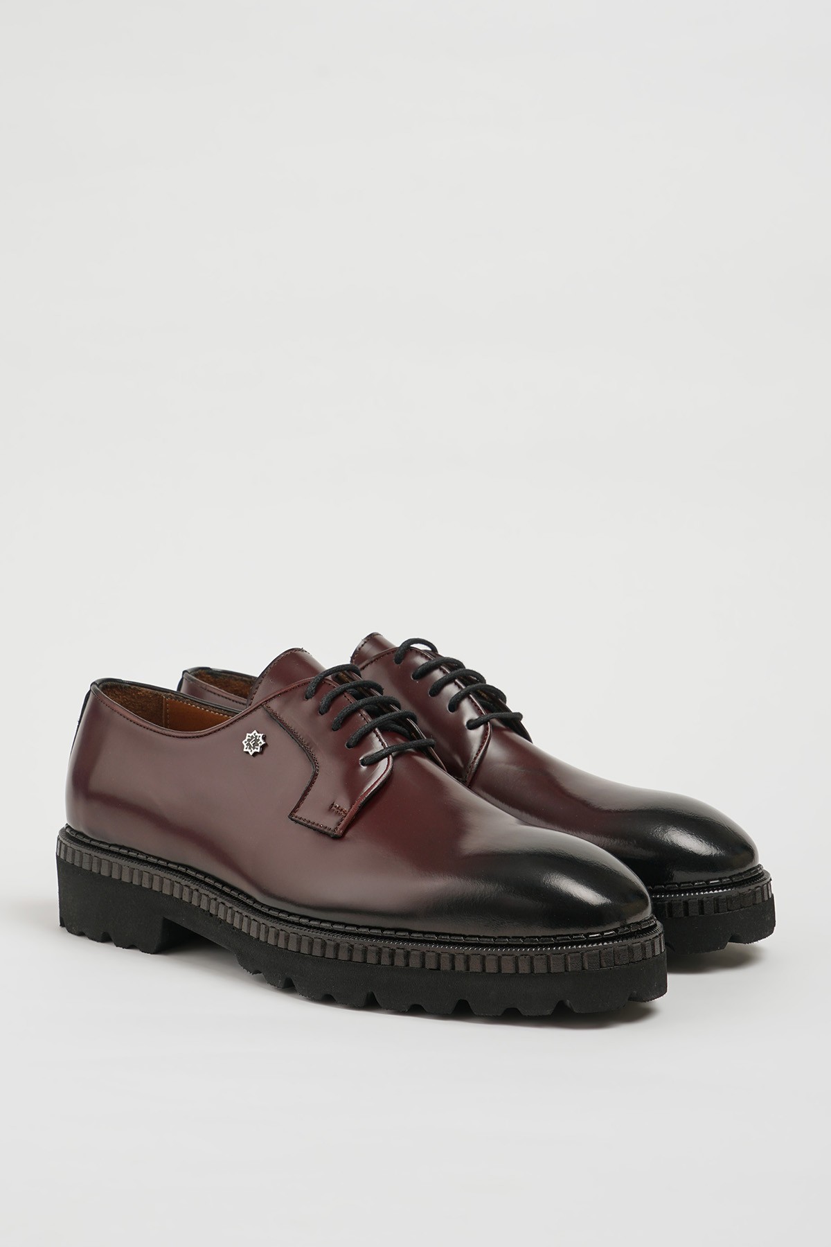 Owen Model Hakiki Açma Deri Sarma Taban Casual Ayakkabı - BORDO