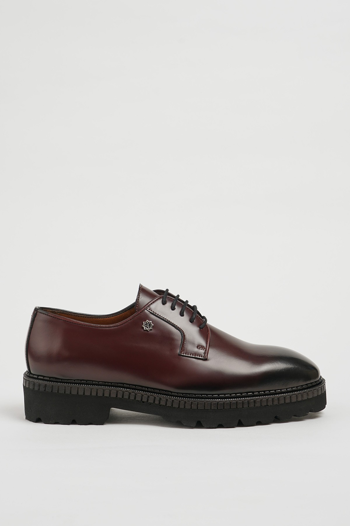 Owen Model Hakiki Açma Deri Sarma Taban Casual Ayakkabı - BORDO