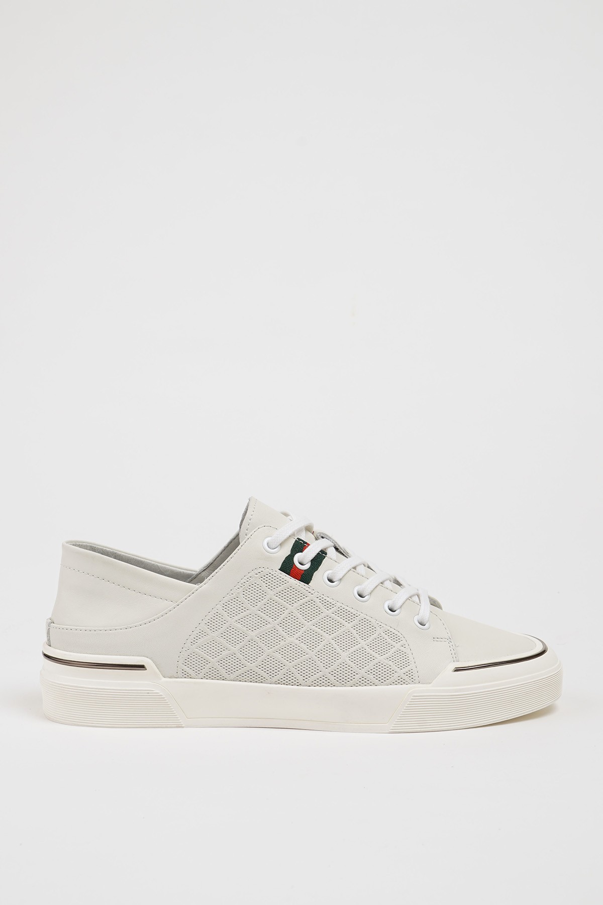 Londo Model İthal Taban Kombinasyonlu Deri Sneaker Ayakkabı