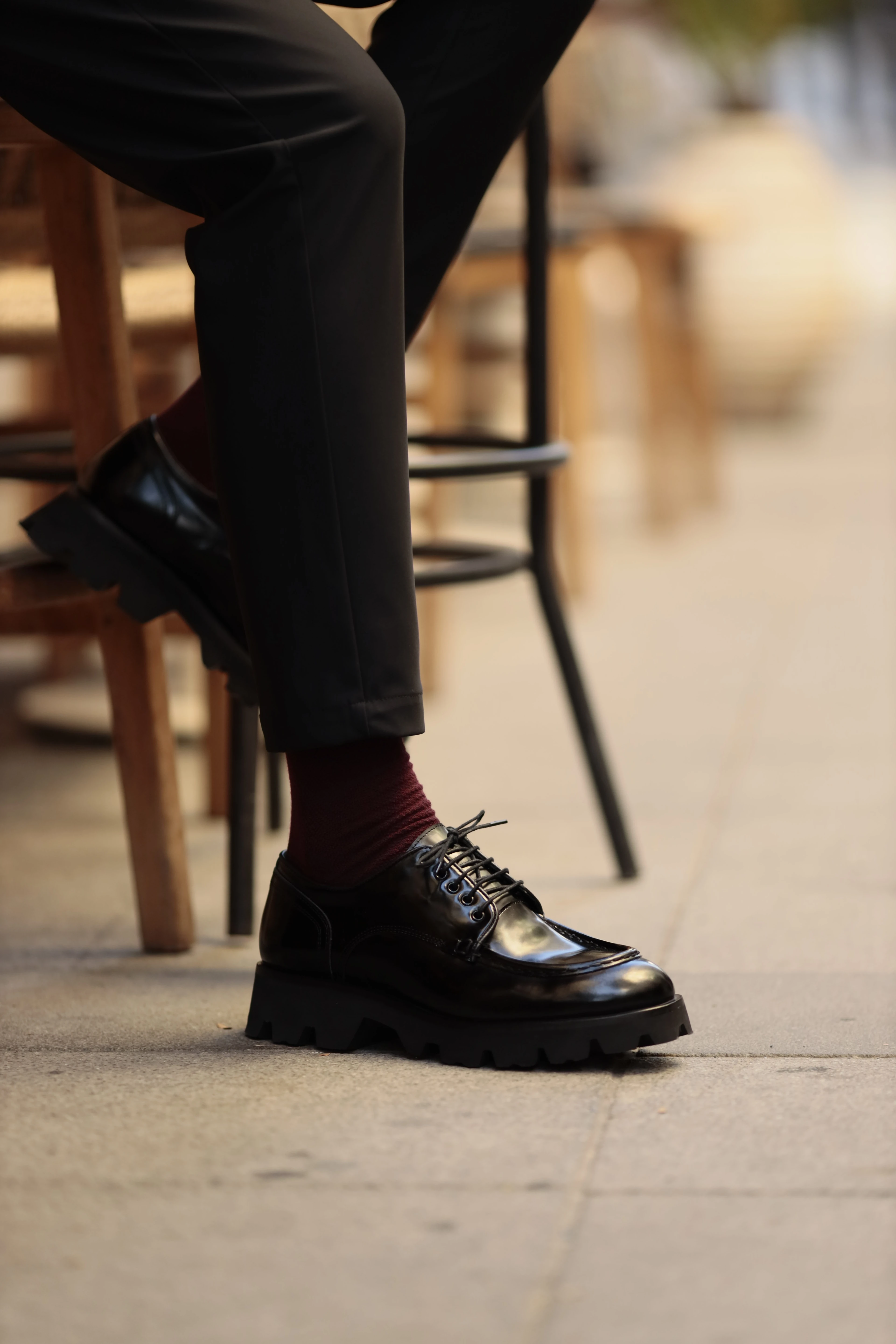 Daniel Model İthal Taban Hakiki Deri Casual Ayakkabı - SİYAH