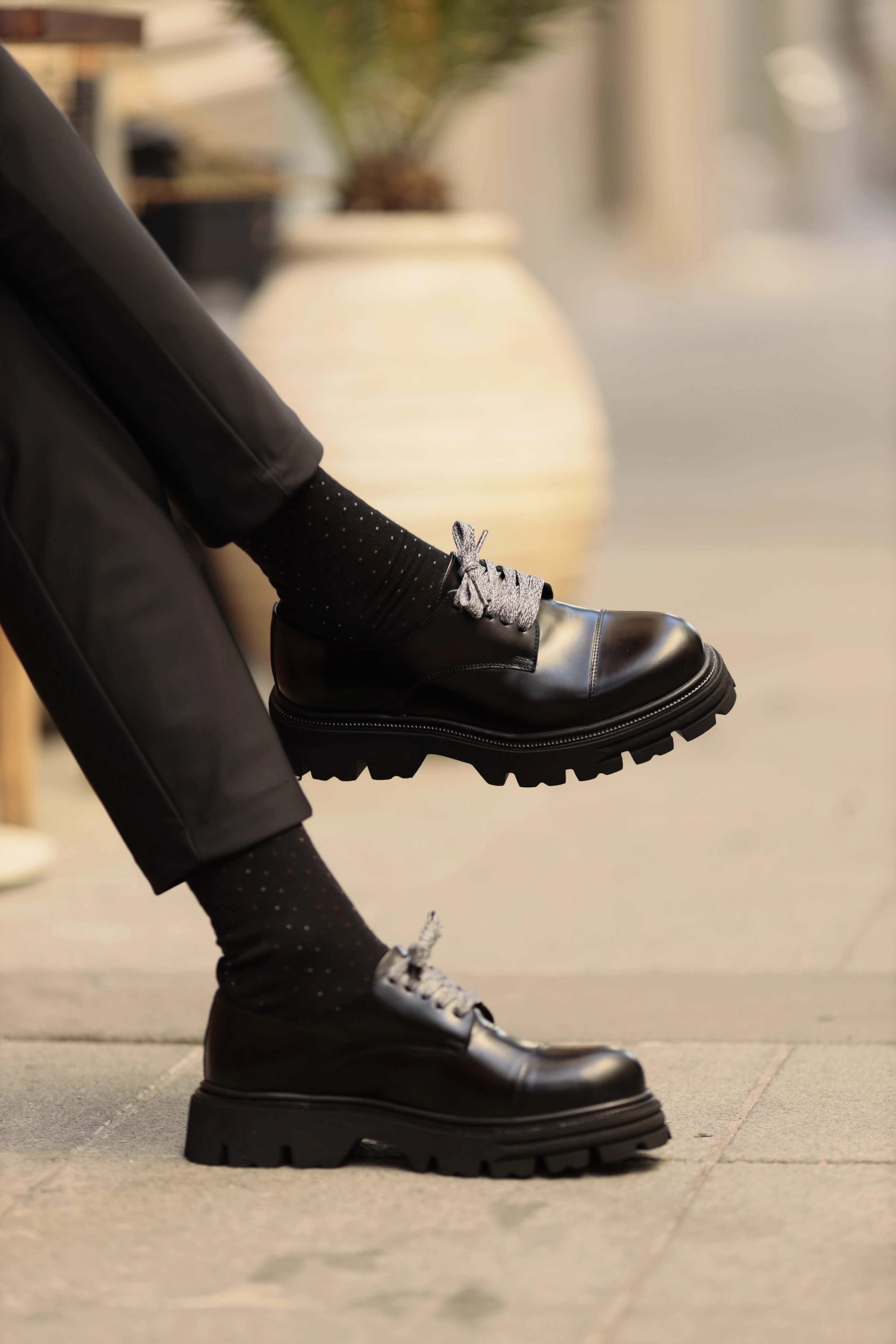 Riko Model Eva Taban Hakiki Açma Deri Casual Ayakkabı