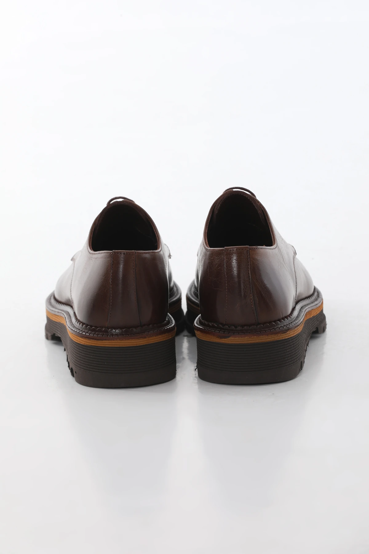 Secret Model Hakiki Natural Deri Özel Sarma Taban Casual Ayakkabı