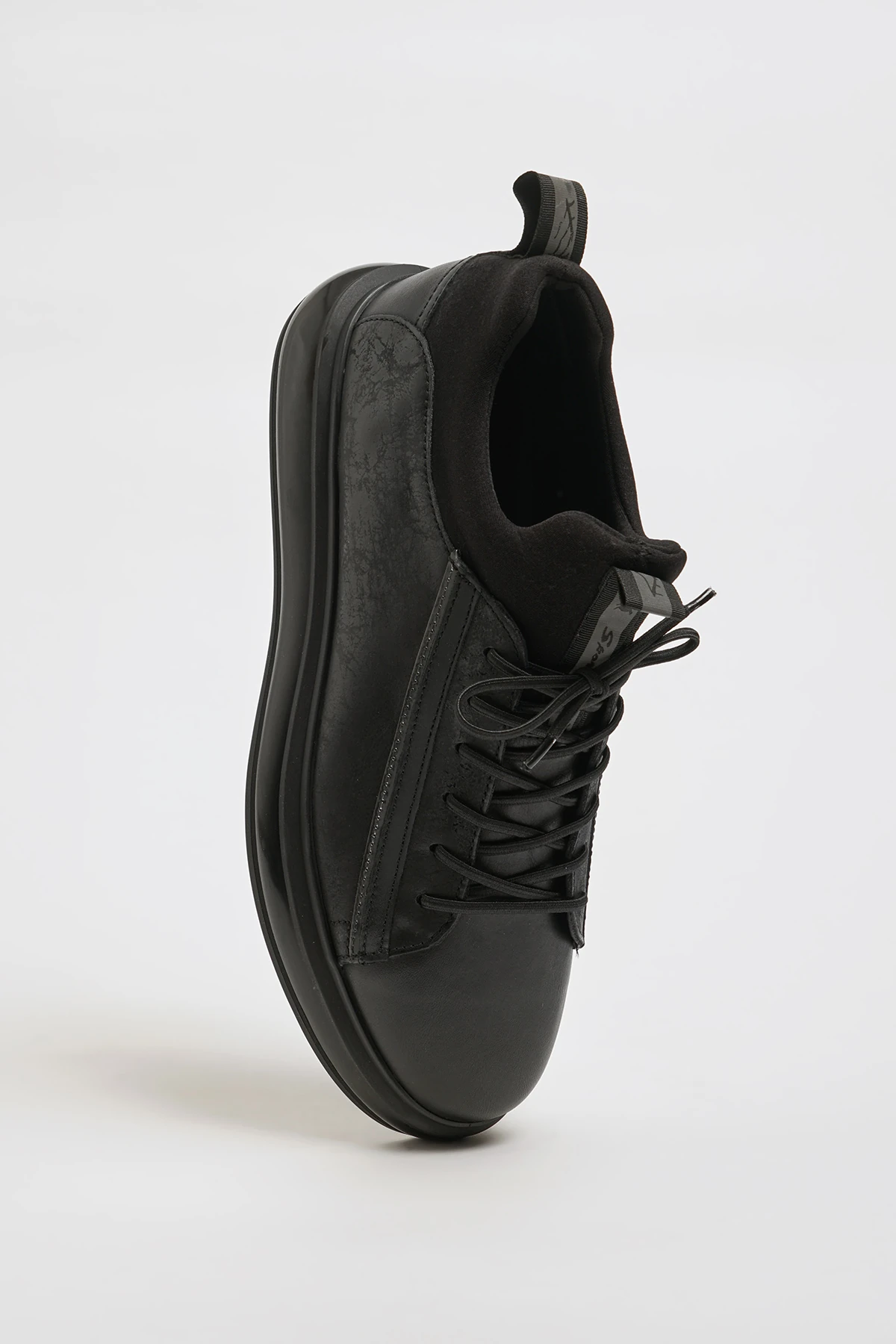 Diego Model İthal Taban Hakiki Kombinasyonlu Deri Sneaker Ayakkabı