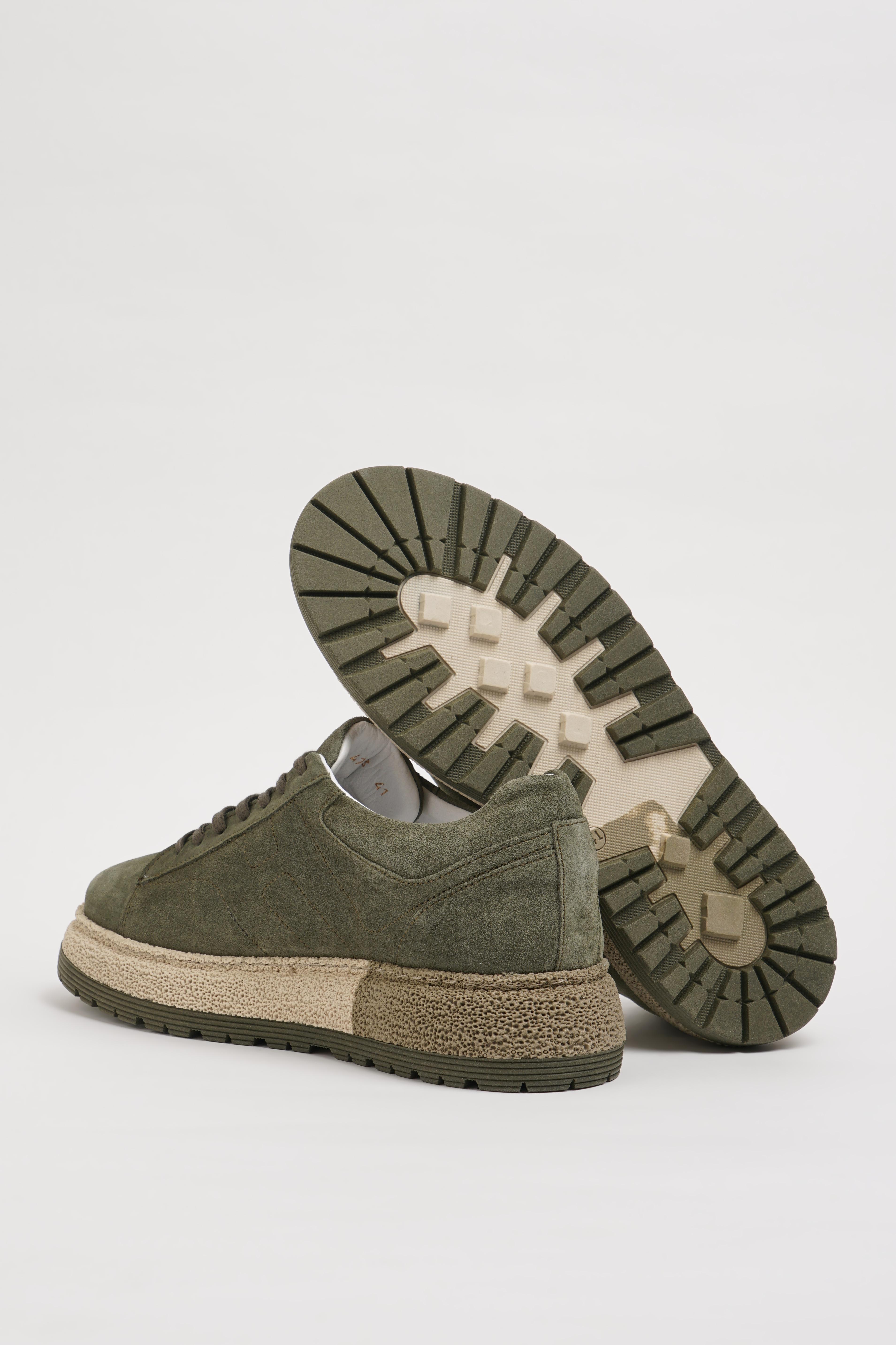 Holly Model Kombinasyonlu Deri İthal Taban Sneaker Ayakkabı
