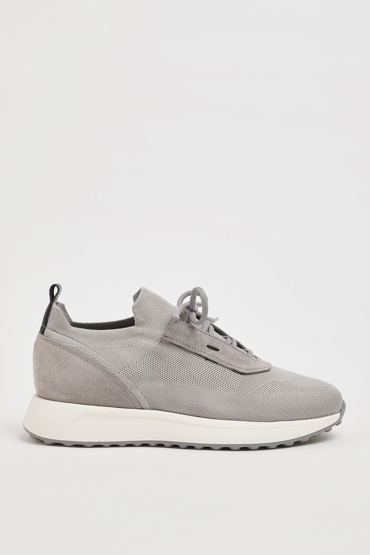 Omega Model Örme Triko Kumaş Eva Taban Sneaker Ayakkabı - GRİ
