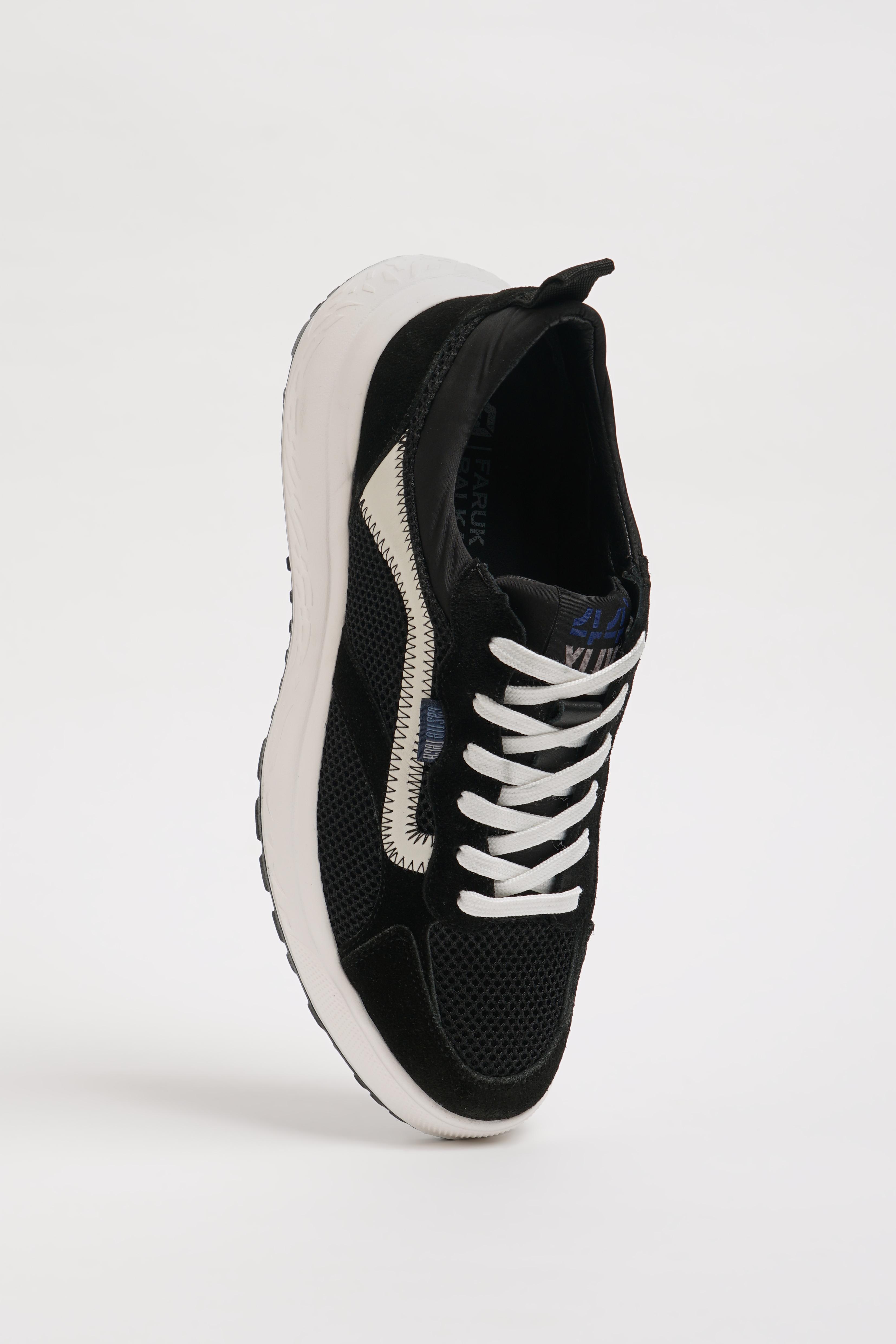 Gabriel Model Kombinasyonlu Deri İthal Taban Sneaker Ayakkabı