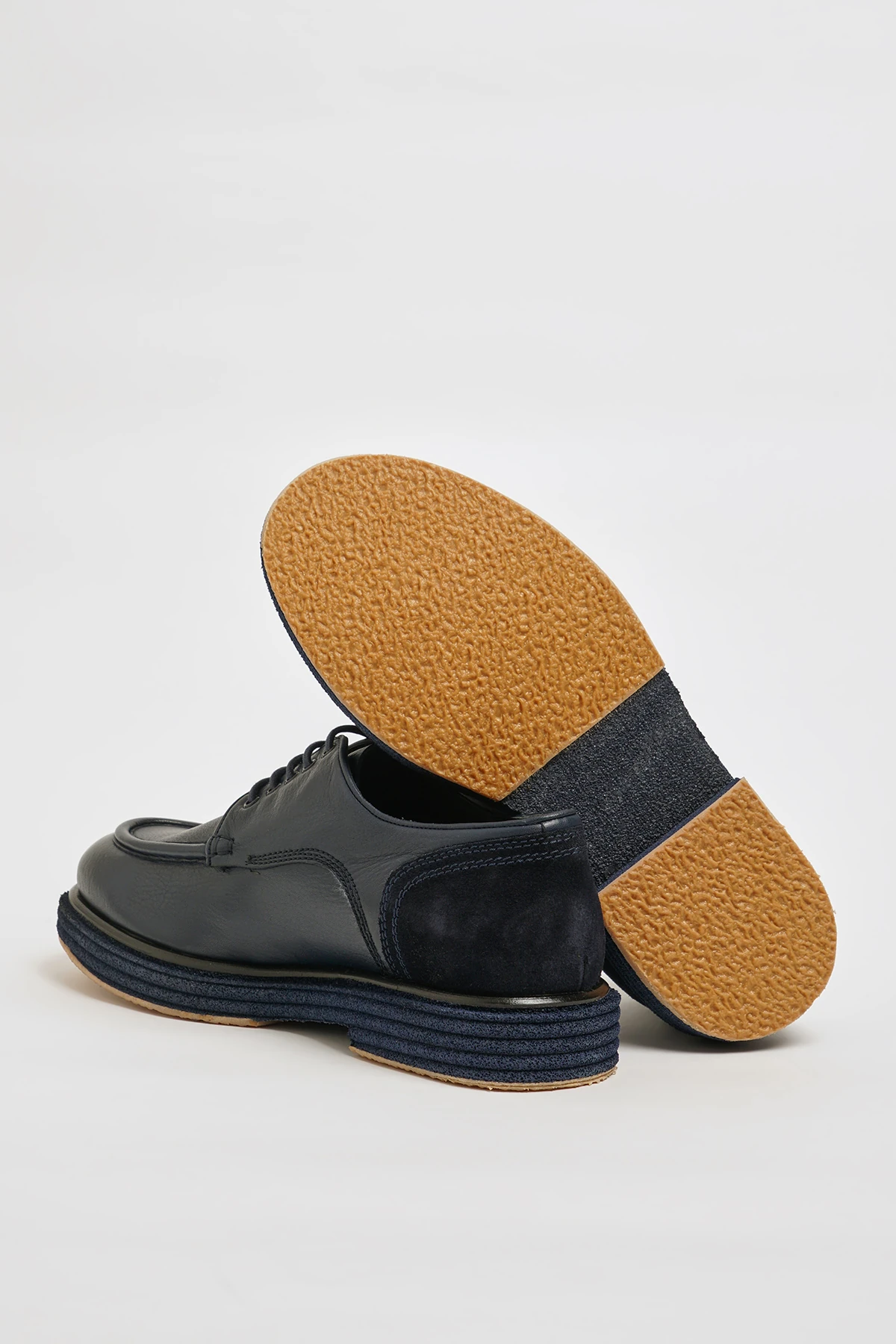 Mathew Model İthal Taban Floater Deri Casual Ayakkabı - LACİVERT