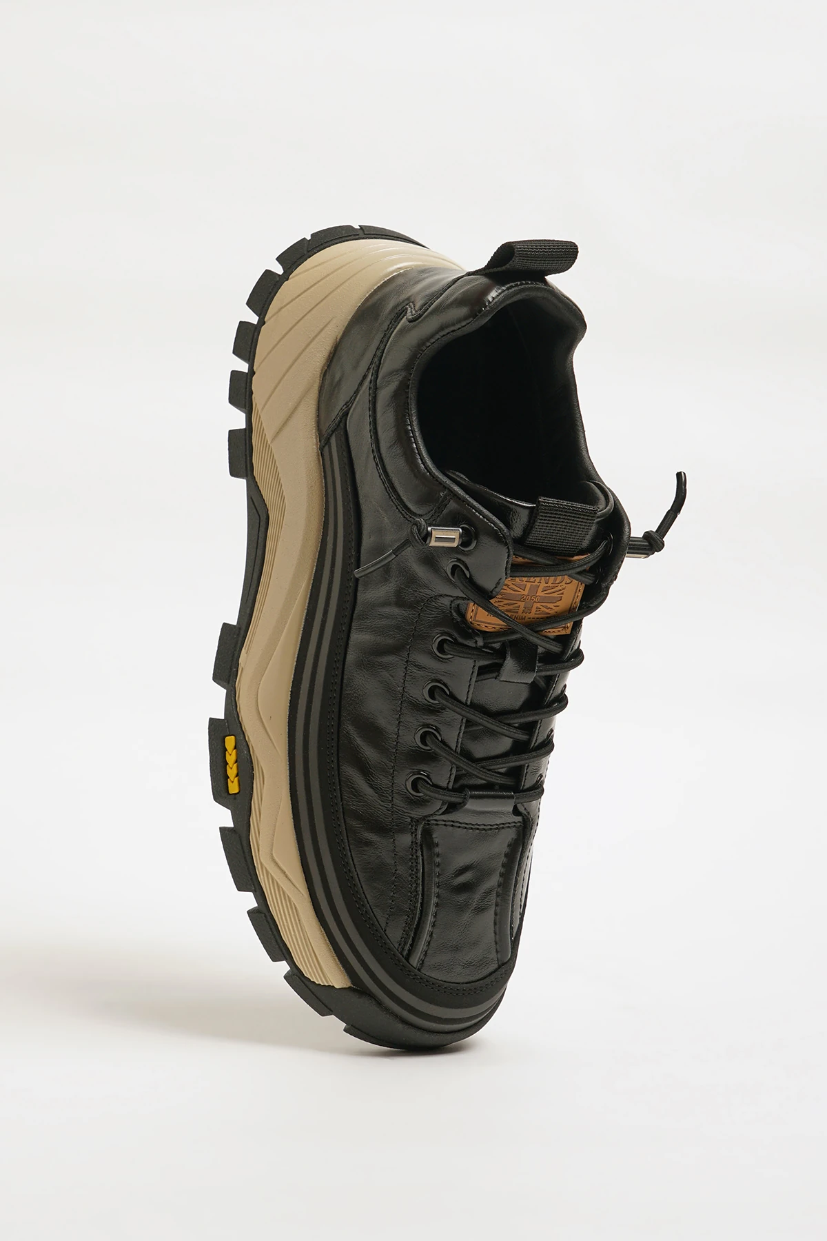 Spencer Model Kombinasyonlu Deri İthal Taban Sneaker Ayakkabı