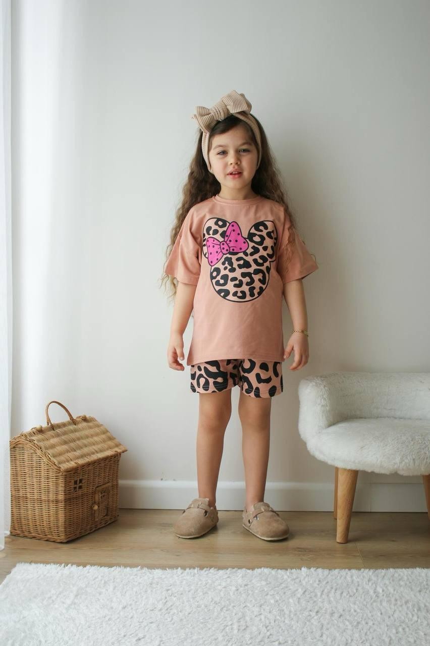 Leopar Şortlu Takım