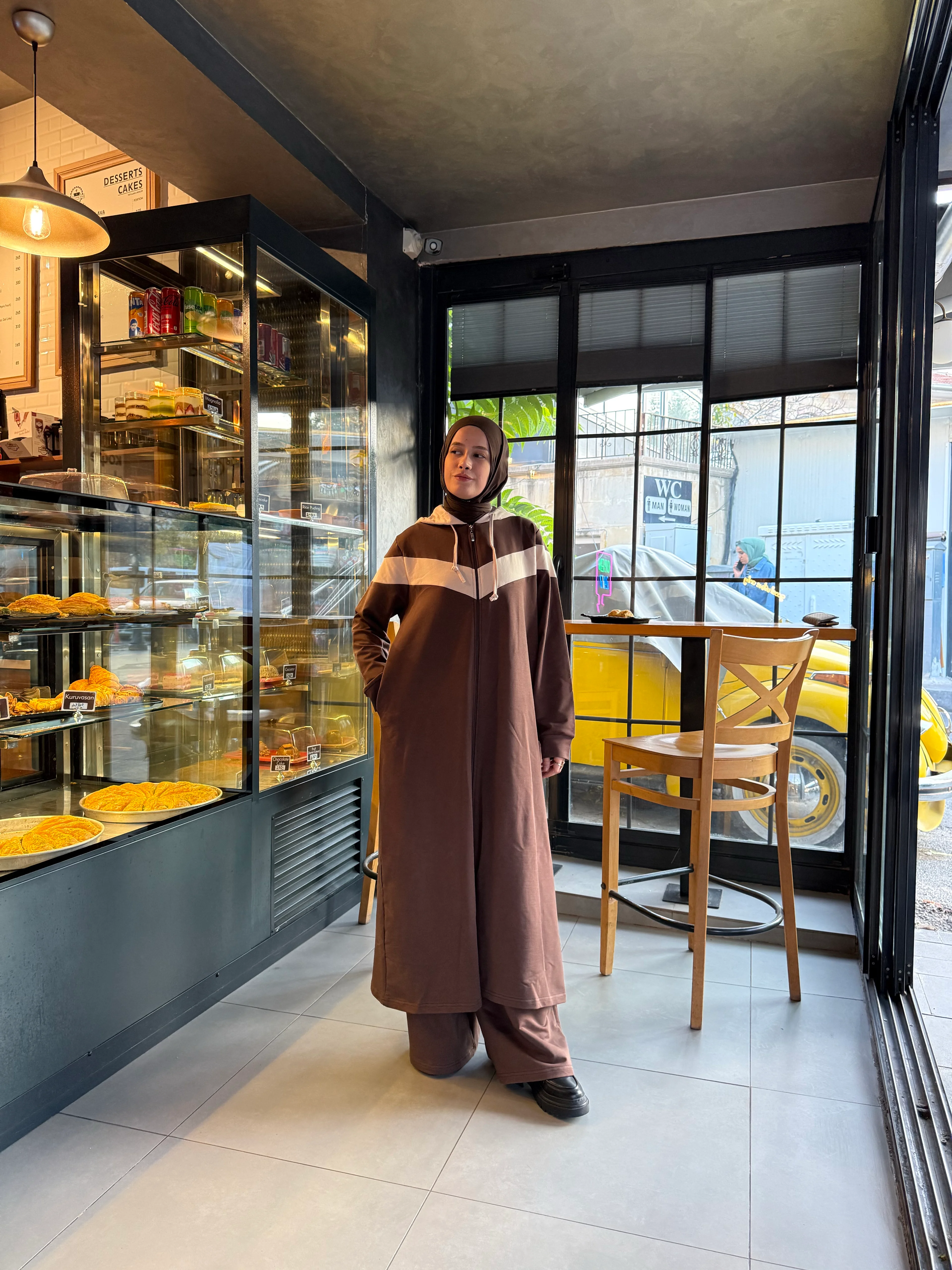 SWEAT TAKIM  - Kahverengi