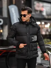 Gucci Su Ve Rüzgar Geçirmez Mont - Siyah