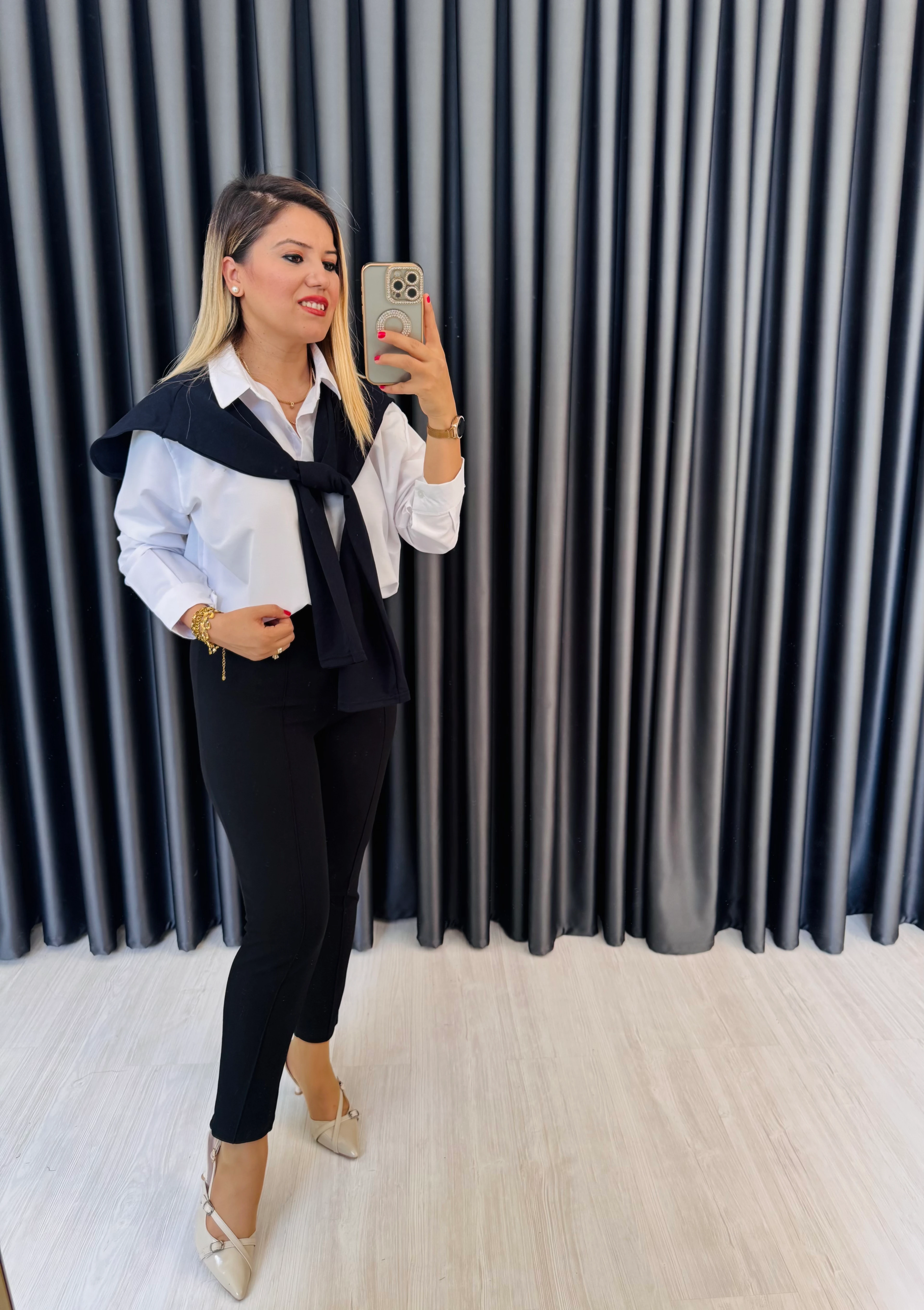 Hırka Görünümlü Gömlek