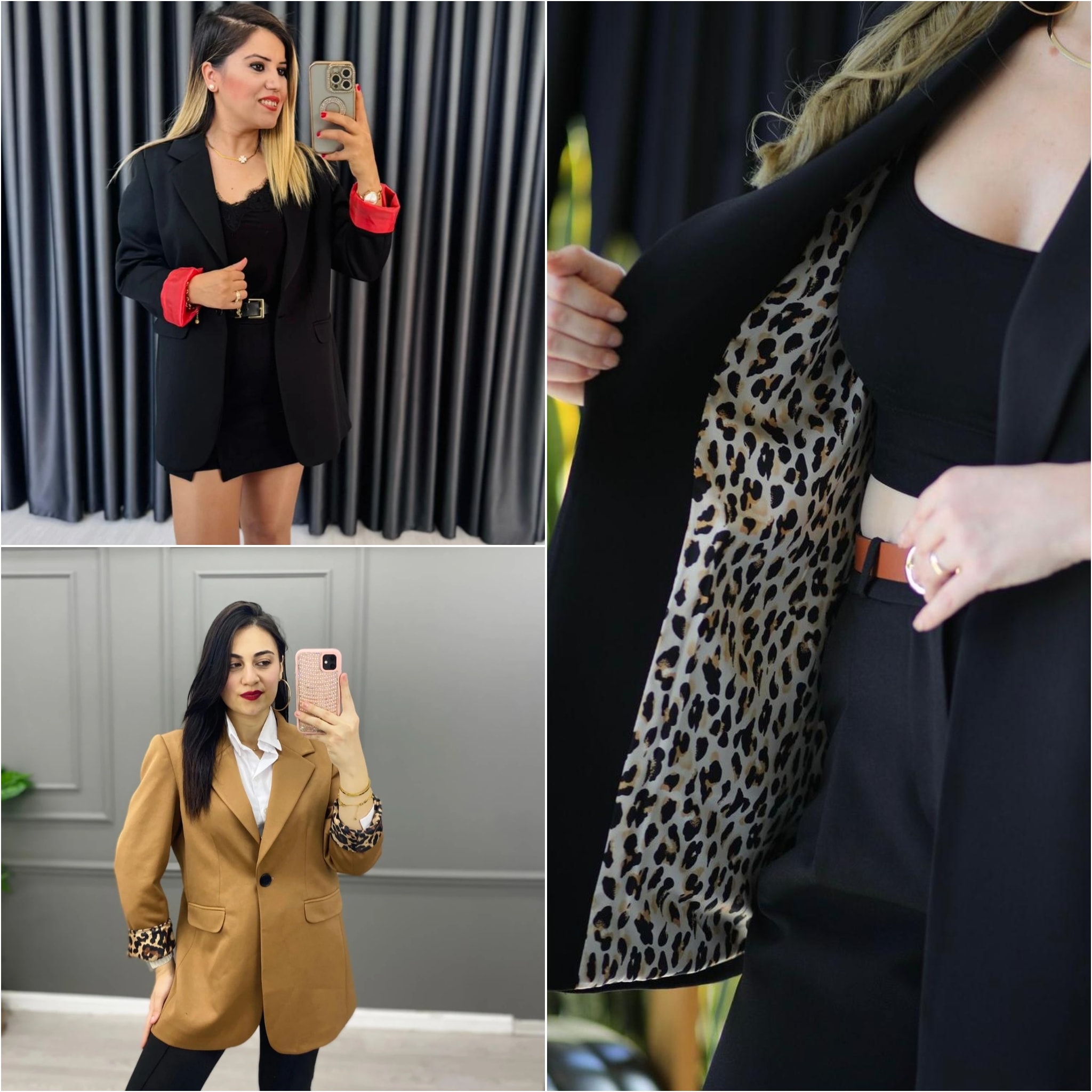 ASTARI SATEN BLAZER CEKET 