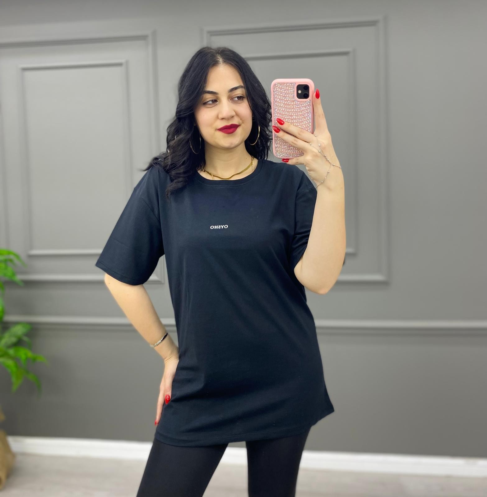 ( Yeni )Oysho Oversize Tişört