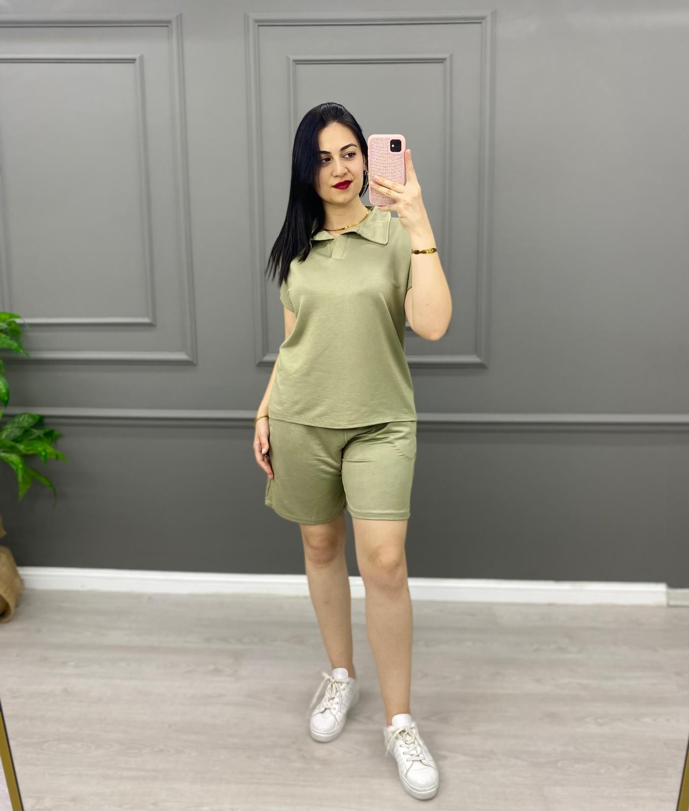 Şortlu Polo Yaka Takım