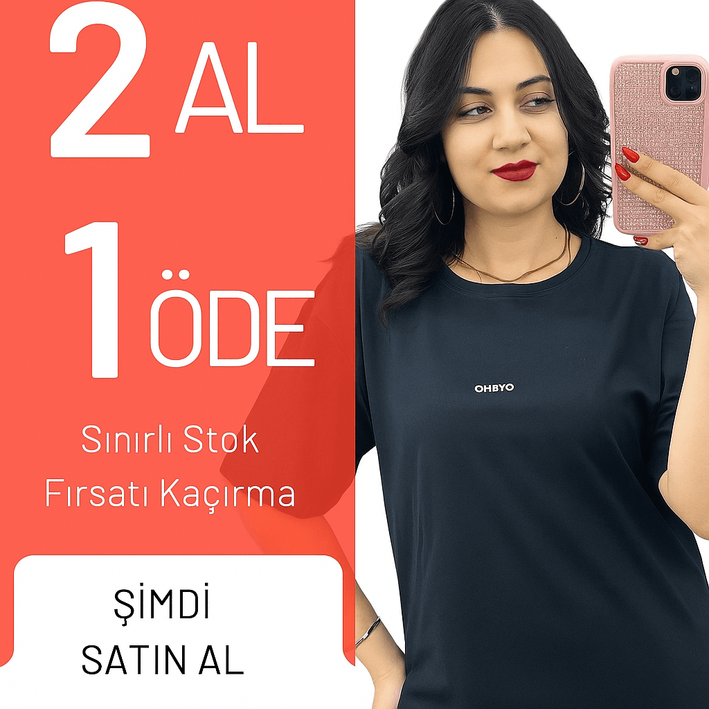 2 AL 1 öde  OYSHO TİŞORT KAMPANYALI