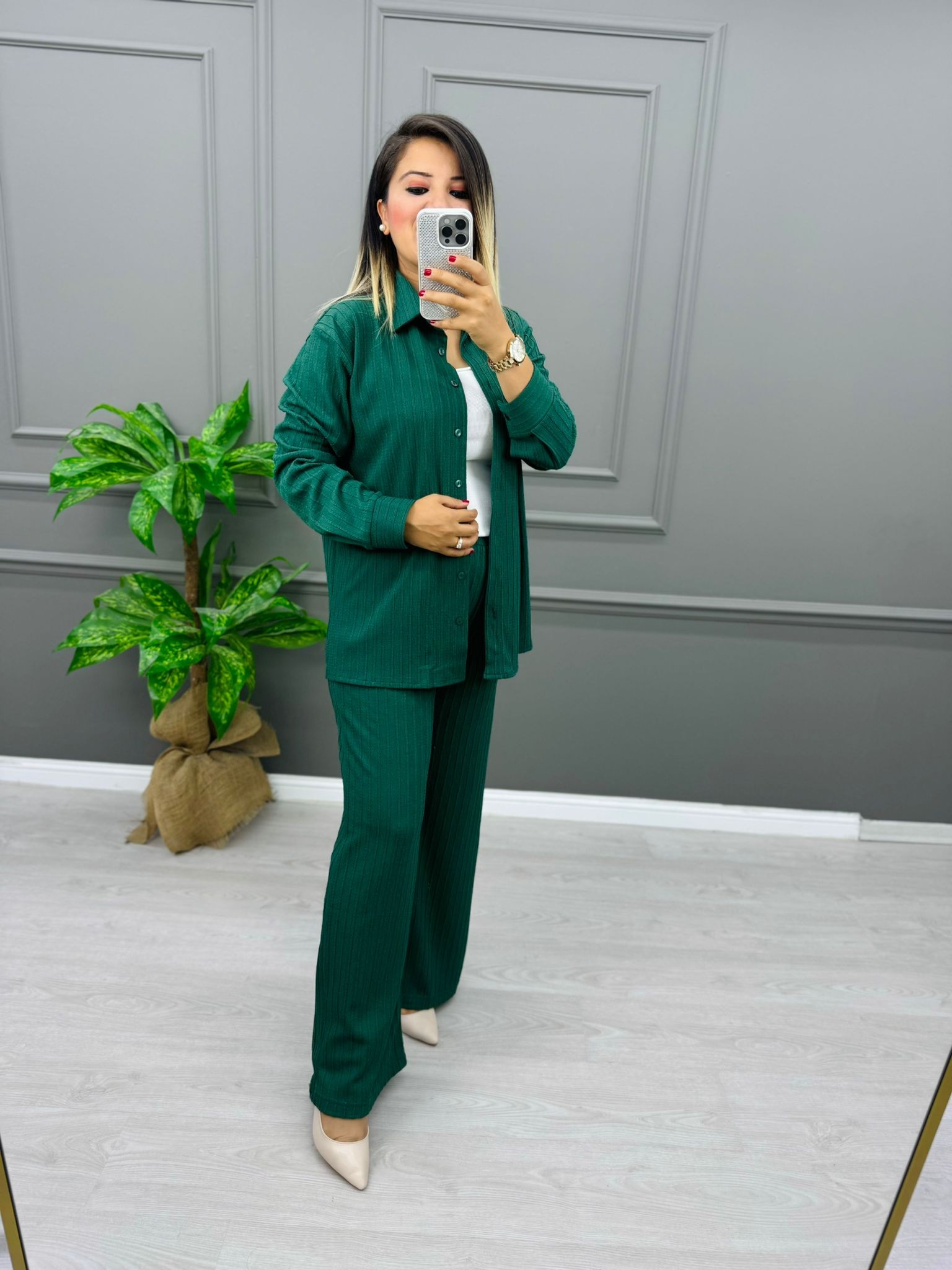Lilyum Örme Kumaş ikili takım