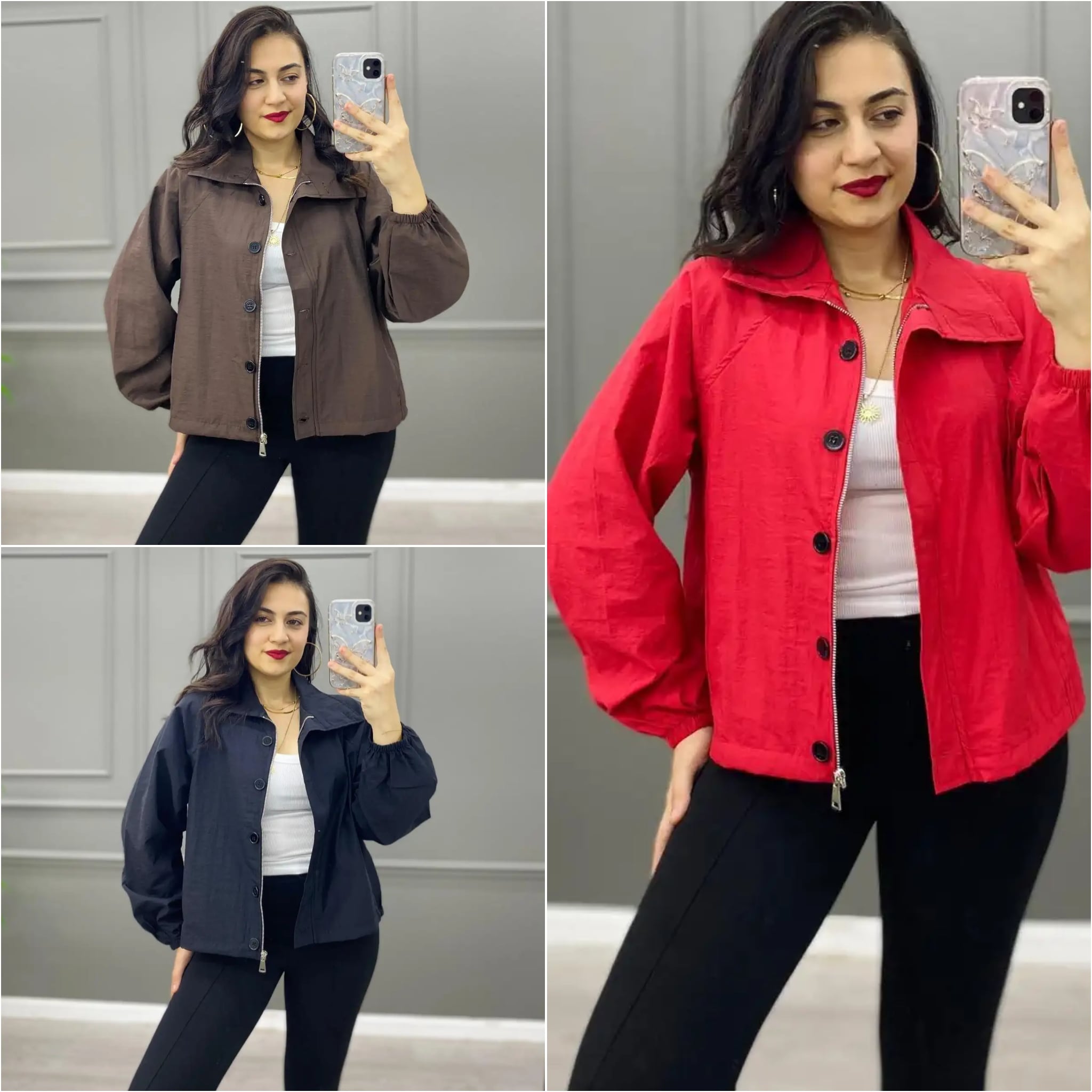 VİNTAGE BOMBER CEKET