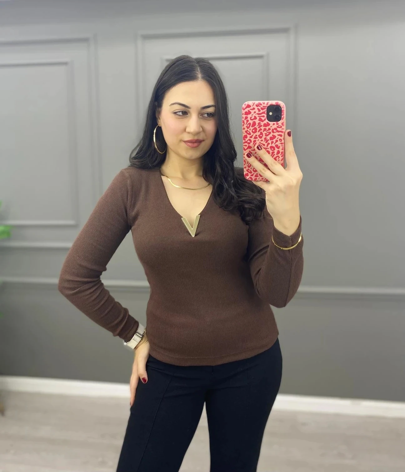 AKSESUARLI UZUN KOL BADY