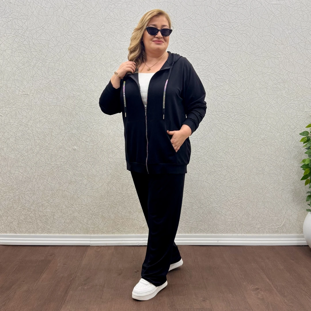 Fermuarlı Eşofman Takım