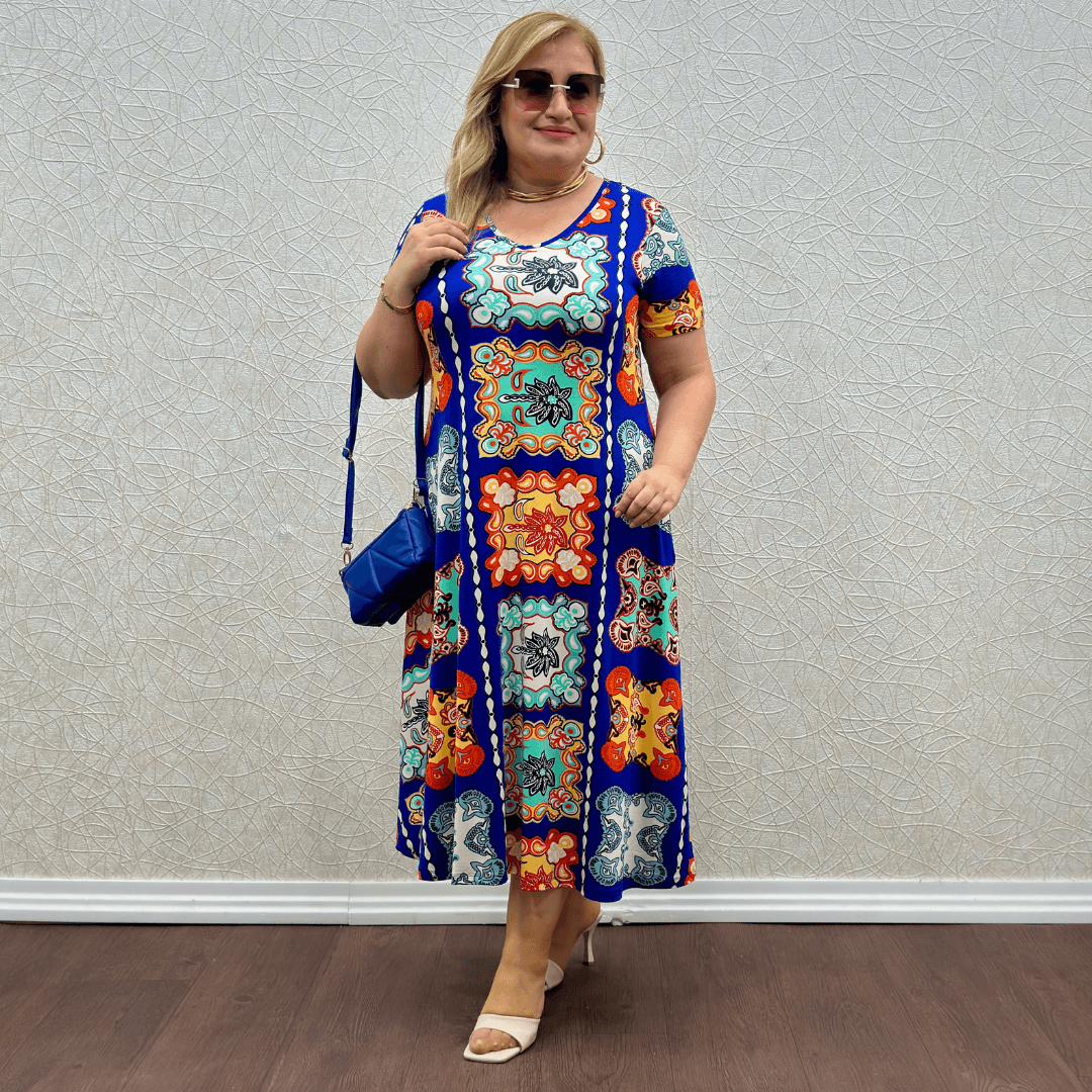 Elif Elbise - Saks Mavisi