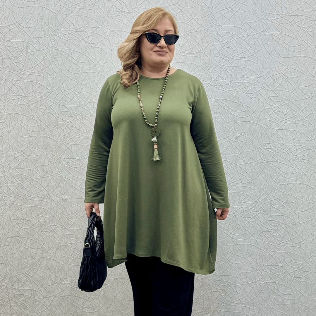 Uzun Tunik - Yeşil