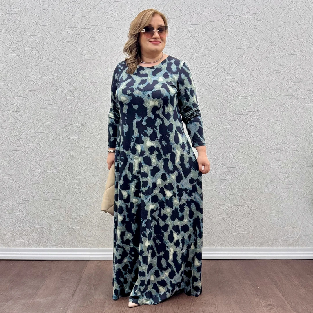 Turkuaz Leopar Desen