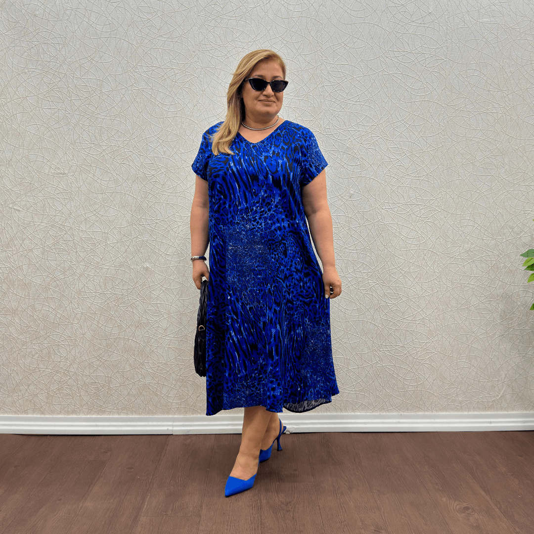Saks Mavi Leopar