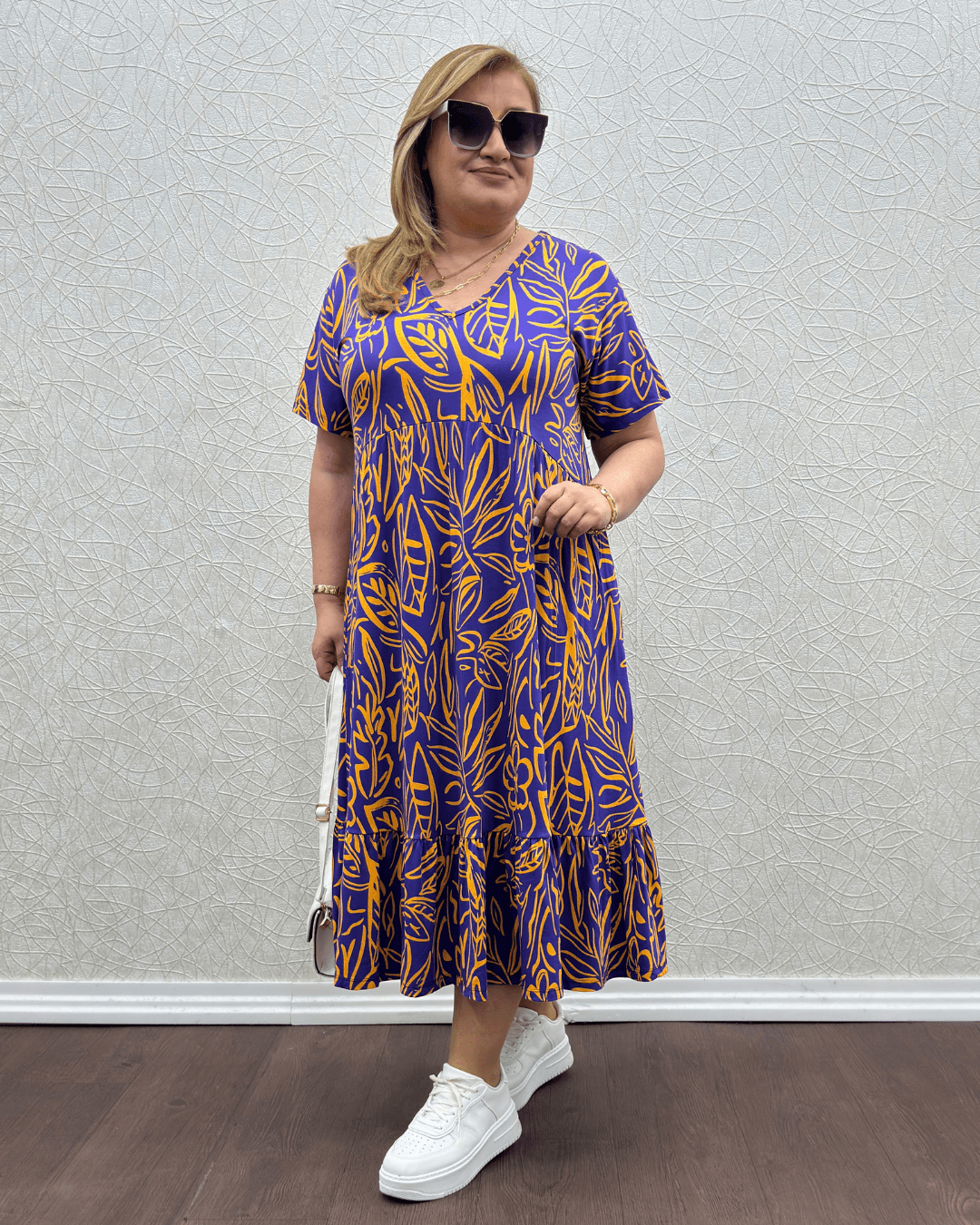 Rana Elbise - Mor