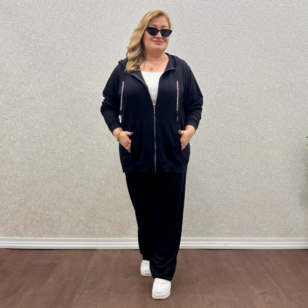 Fermuarlı Eşofman Takım