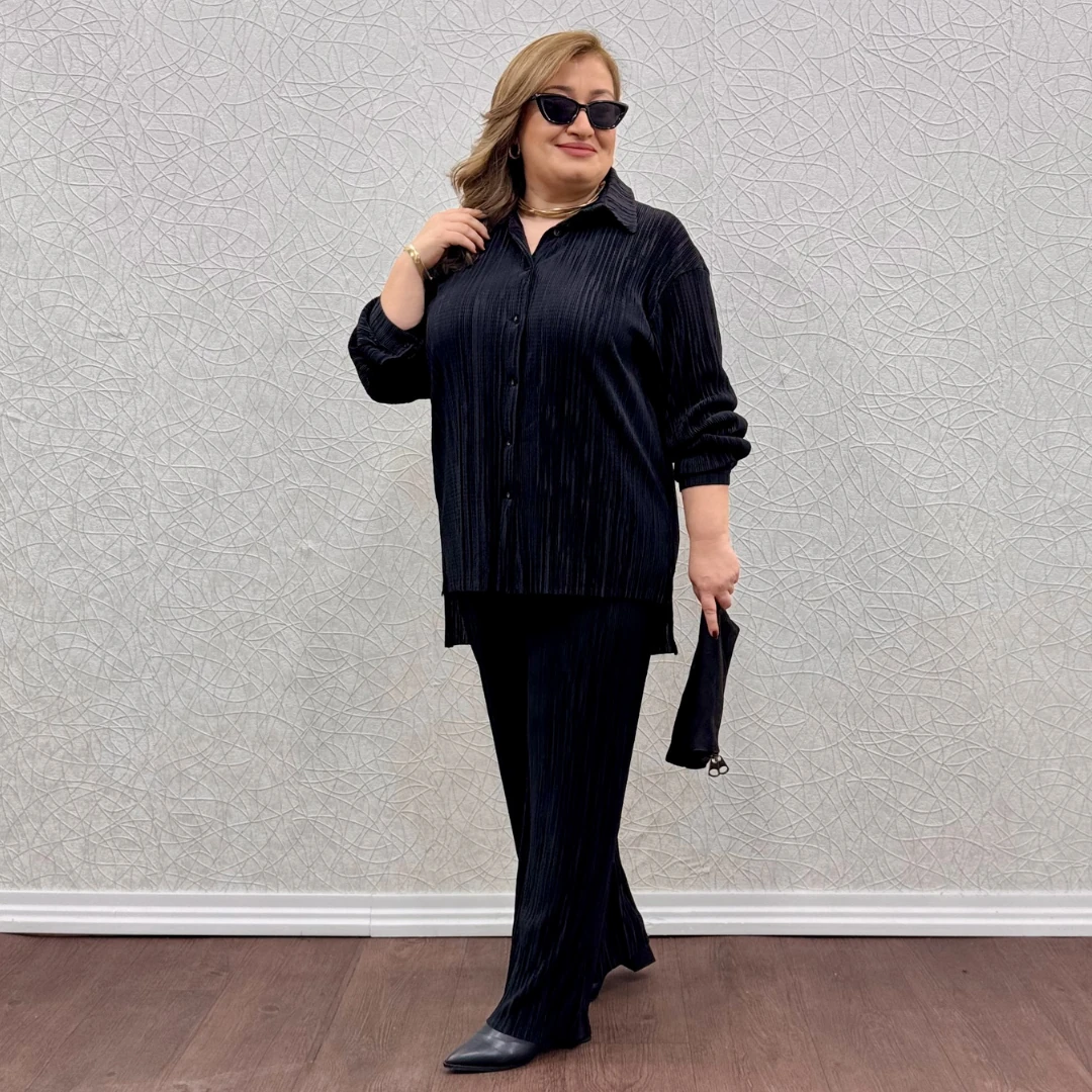 Piliseli Takım - Siyah