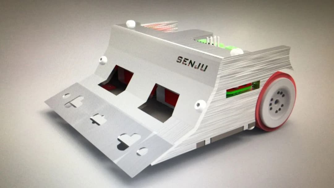 Senju Mini Sumo Robot Chassis $ 30.00 | Sumozade.com