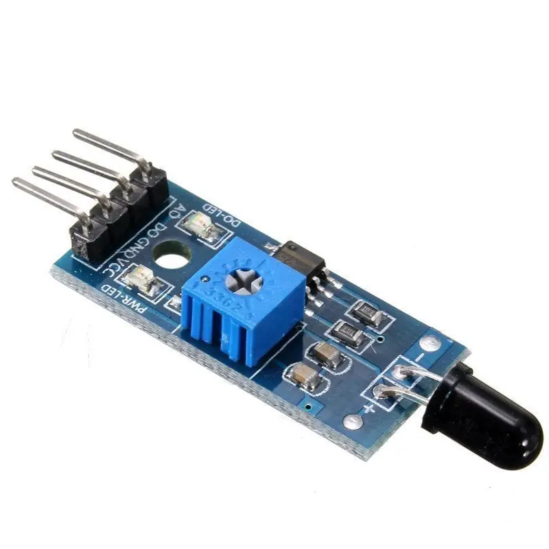 Fire and Flame Detection Sensor Module (Flame Sensor) $ 1.00 | Sumozade.com