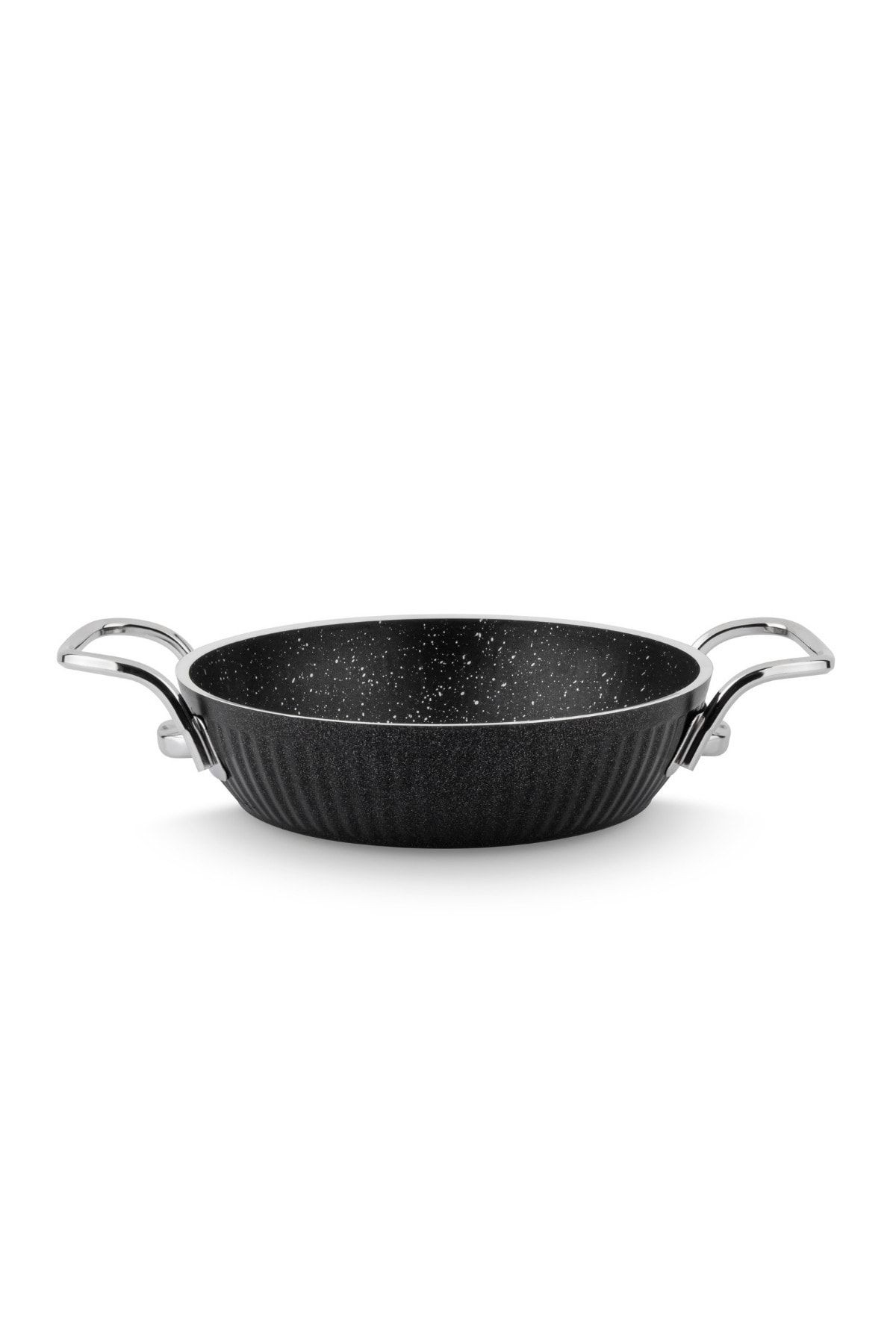 Maya Indüksiyon Taban Granit Sahan Metal Kulp - Siyah