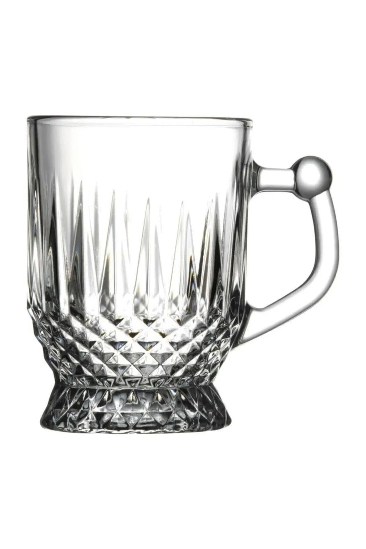 55871 Coffee Mugs & Cups Kulplu Çay Bardağı 165 Cc 6lı