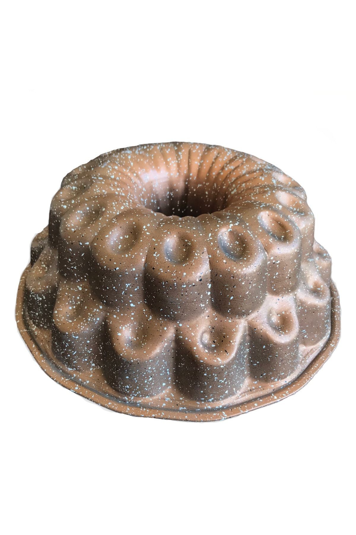 24 Cm Kahverengi Granit Kaplama Kek Kalıbı