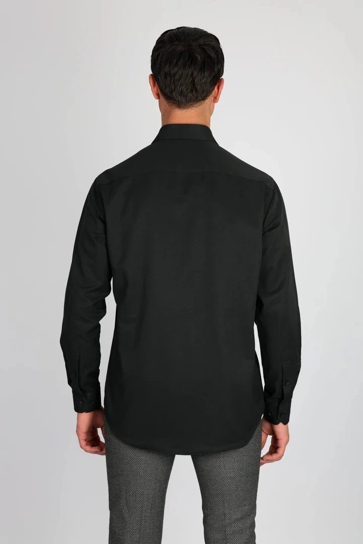 LORENZO MAZZOLİ GAB R 500 SİYAH ERKEK GÖMLEK