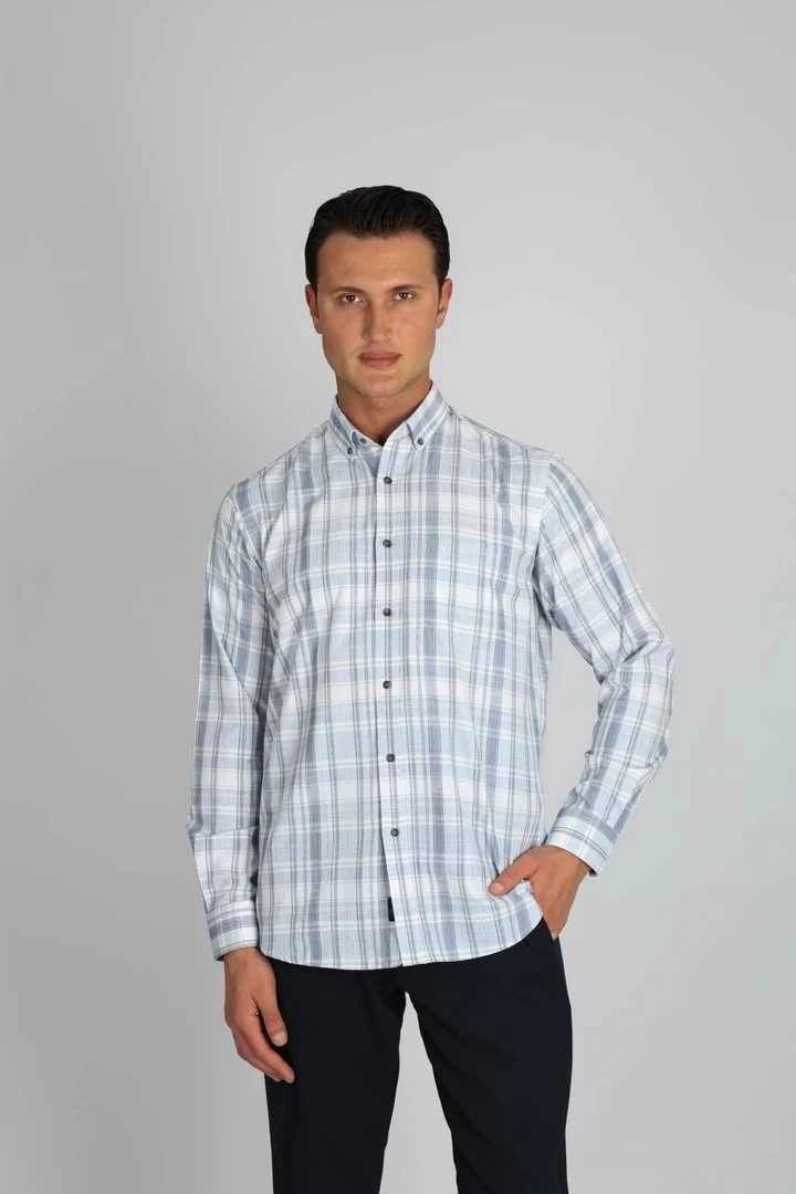 LORENZO MAZZOLİ LM1478 R 500 SİYAH ERKEK GÖMLEK