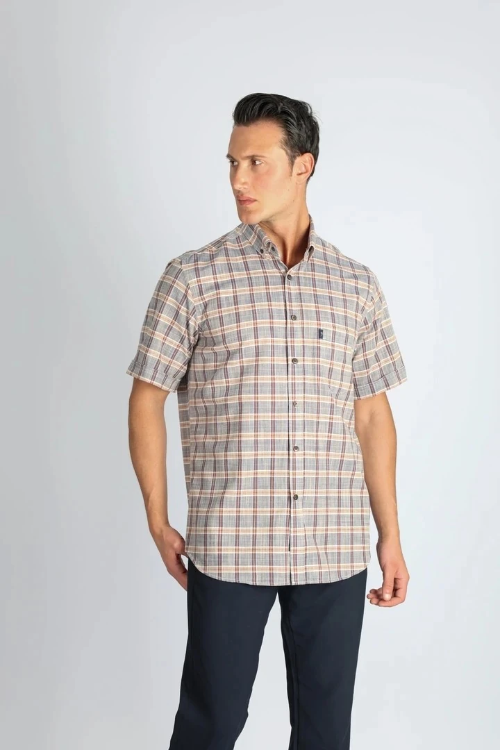 LORENZO MAZZOLİ LMKK1494 R 750 KAHVE ERKEK GÖMLEK